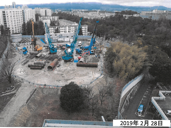 千里竹見台団地南区域先工区建築その他工事