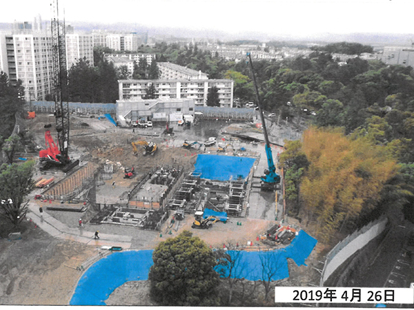 千里竹見台団地南区域先工区建築その他工事