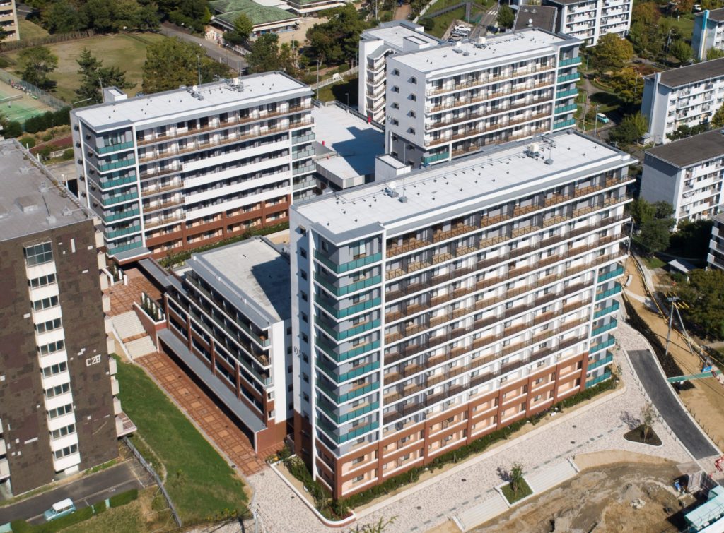 UR新千里東団地新築工事