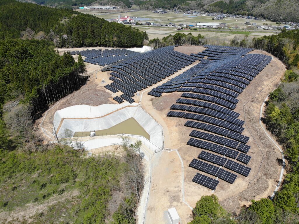 京都府南丹市太陽光発電所