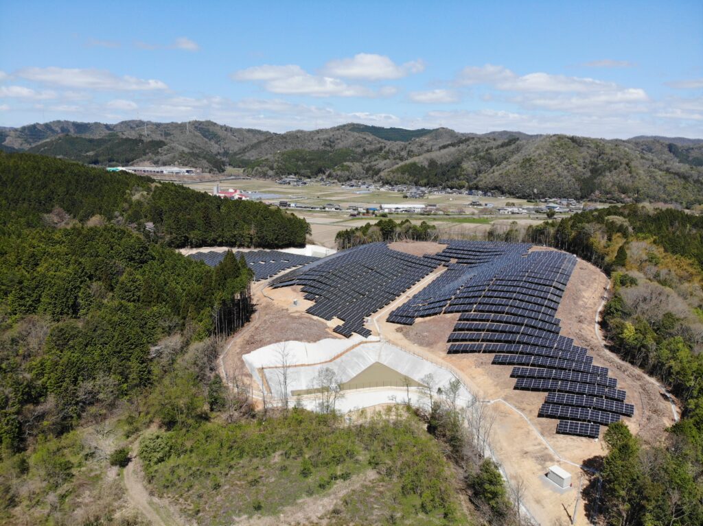 京都府南丹市太陽光発電所